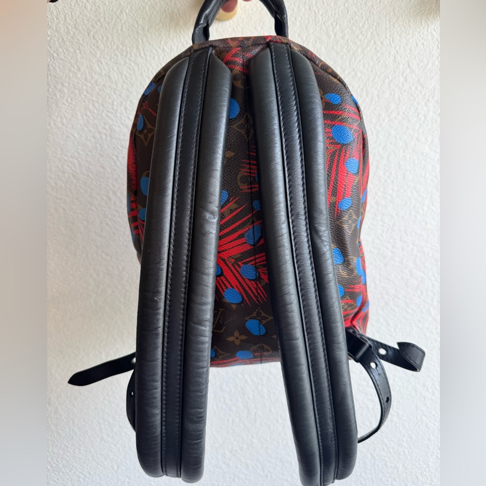 RARE LOUIS VUITTON JUNGLE PALM SPRINGS BACKPACK - Picture 5 of 12